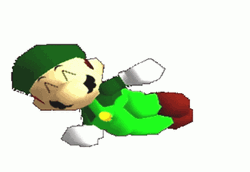 Drawing Dancing Luigi B Boying GIF