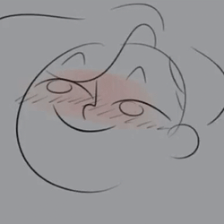 Drawing Lenny Face GIF