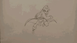 Drawing Line Art Sprint GIF