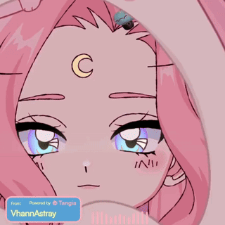 Drawing Of Girl With Question Marks On Forehead GIF