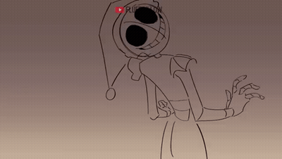 Drawing Of Person Face With Fluffpilcon GIF