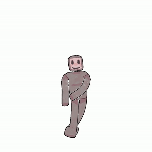 Drawing Of Robot With Smiley Face GIF
