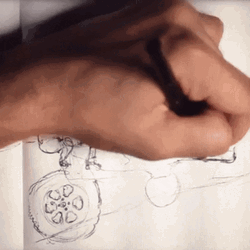 Drawing The Tractor GIF