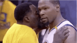 Draymond Green Coaching Kevin Durant GIF