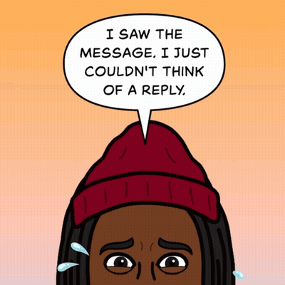Dreadlocked Man I Saw The Message I Just Couldn GIF