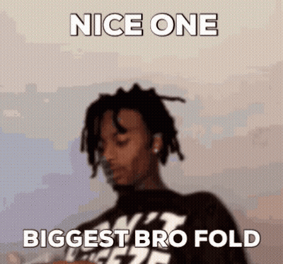 Dreadlocked Man Saying Nice One Biggest Bro Fold GIF