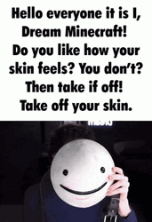 Dream Face Reveal Danny Gonzalez Meme GIF