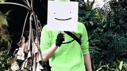 Dream Face Reveal Smiley Emoji GIF