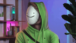 Dream Face Reveal Smiley Mask GIF