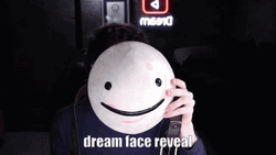 Dream Face Reveal White Mask Danny Gonzalez GIF