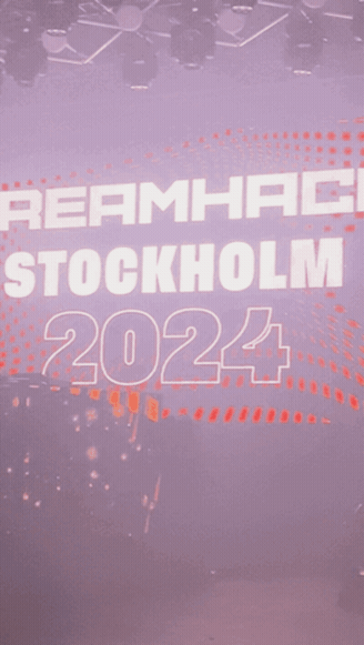 DreamHack Stockholm 2024 Poster GIF