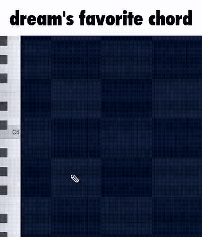 Dreams Favorite Chord Piano Keyboard GIF