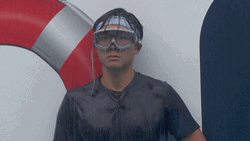 Drenched In Water Big Brother House GIF