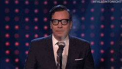 Drenched Jimmy Fallon Host GIF
