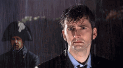 Drenched Meh Face Man  GIF