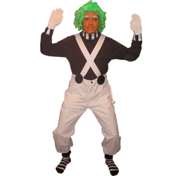 Dress Up As Oompa Loompa GIF