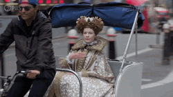 Dressed Up Queen Wave GIF