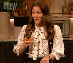 Drew Barrymore And I Oop Reaction GIF