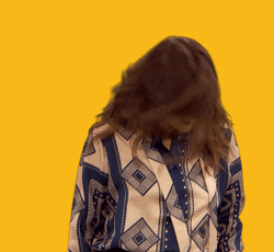 Drew Barrymore Hair Flip GIF
