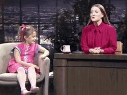 Drew Barrymore Interviews Younger Self