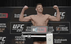 Dricus Du Plessis Before The Game GIF
