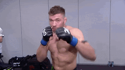 Dricus Du Plessis Punch Train GIF