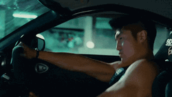 Drift Cars On A Small Parking Area GIF
