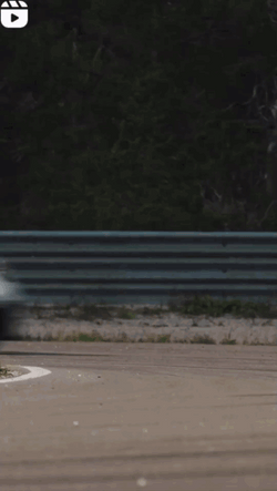 Drifting Porsche 911 GT3 RS White GIF