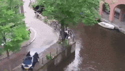 Drifting Speed Boat GIF