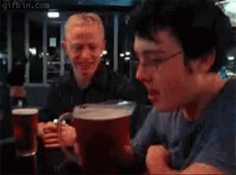 Drinking Beer GIF