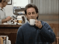 Drinking Coffee GIF