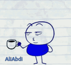 Drinking Coffee GIF