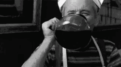 Drinking Coffee Bill Murray GIF