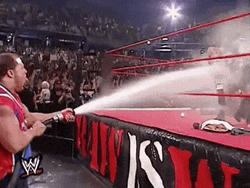 Drinking From A Fire Hose Kurt Angle GIF