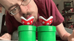 Drinking From A Fire Hose Ricky Berwick GIF