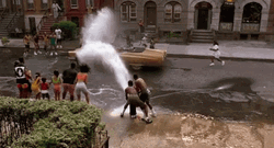 Drinking From A Fire Hose Road Party GIF