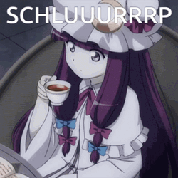 Drinking Patchouli Knowledge Slurp GIF