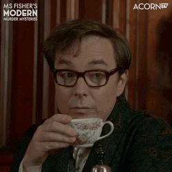 Drinking Tea  Monday Motivation GIF