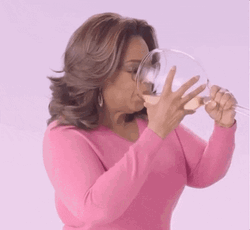 Drinking Wine Oprah Winfrey GIF