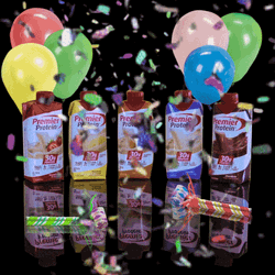 Drinks With Balloons GIF