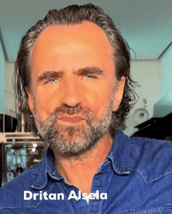 Dritan Ansela Drinks Espresso GIF