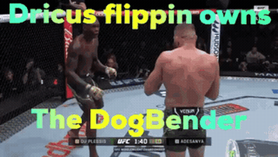 Drius Flippin Owns The Dogbender In A Boxing Match GIF