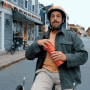 Drive By Throw Up Adam Sandler GIF