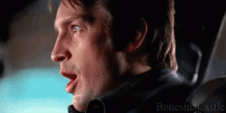 Driver Nathan Fillion Shocked Reaction GIF