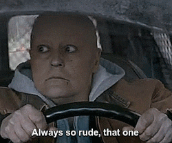 Driving Bald Woman How Rude Always GIF