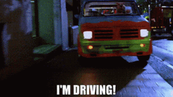 Driving Scooby Doo Van GIF
