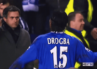 Drogba Soccer Player Number 15 GIF