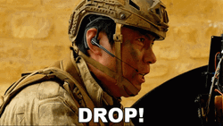 Drop Army Soldier