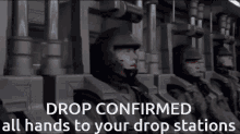 Drop Confirmed Starship Troopers