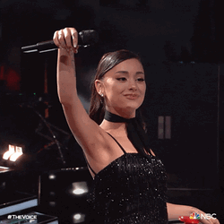 Drop The Mic Ariana Grande GIF